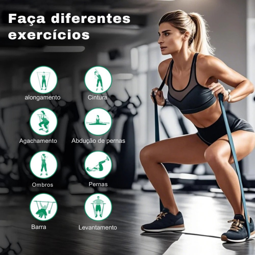 Faixa de Resistência Fitness - ViShop